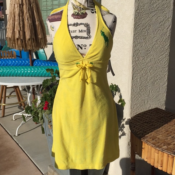 Polo Ralph Lauren Other - Ralph Lauren Yellow Suit Cover Up